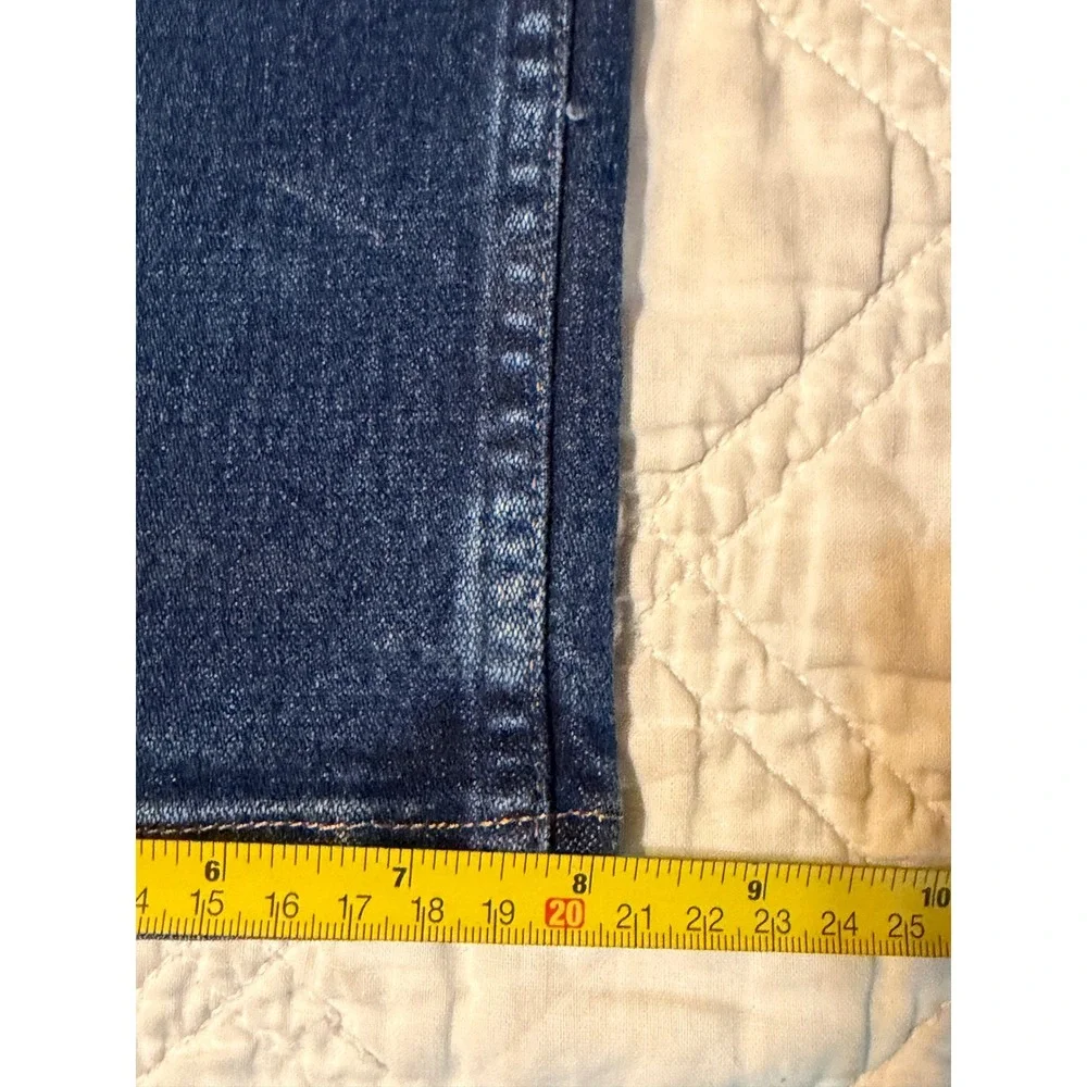 Wrangler Cowboy Cut Jeans Boys 16 Husky Blue Denim Straight Leg Pants